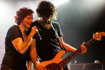 Anneke Van Giersbergen @ Effenaar, picture 45, photographed by Edwin Houdevelt - FrontView Magazine
