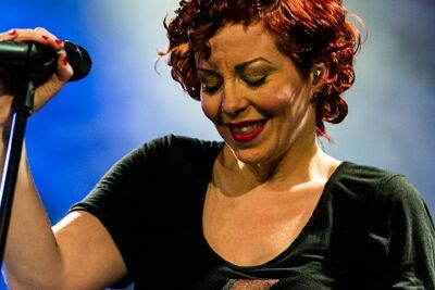 Anneke Van Giersbergen @ Effenaar, picture 56, photographed by Edwin Houdevelt - FrontView Magazine