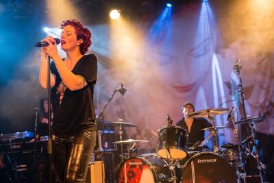 Anneke Van Giersbergen @ Effenaar, picture 57, photographed by Edwin Houdevelt - FrontView Magazine