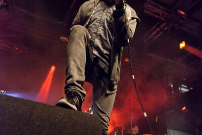 Enter Shikari @ Vans Warped Tour NL, foto 3, foto's door Dorien Goetschalckx - FrontView Magazine