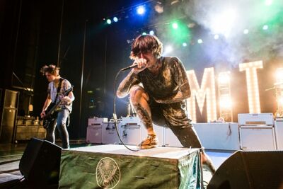Bring Me The Horizon @ AB Brussel, picture 34, photographed by Edwin Houdevelt - FrontView Magazine