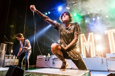 Bring Me The Horizon @ AB Brussel, picture 37, photographed by Edwin Houdevelt - FrontView Magazine