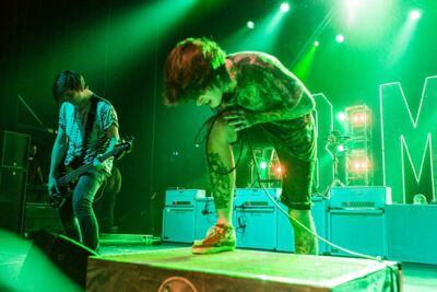 Bring Me The Horizon @ AB Brussel, picture 53, photographed by Edwin Houdevelt - FrontView Magazine