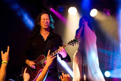 Kamelot feat. Floor (Nightwish) @ Rondpunt Genk, foto 3, foto's door Paul Nouwen - FrontView Magazine