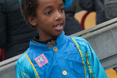 Aankomst Sinterklaas & Zwarte Piet @ Antwerpen, picture 5, photographed by Marc Ras - FrontView Magazine