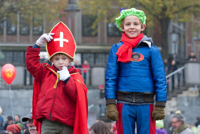 Aankomst Sinterklaas & Zwarte Piet @ Antwerpen, picture 39, photographed by Marc Ras - FrontView Magazine