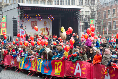 Aankomst Sinterklaas & Zwarte Piet @ Antwerpen, picture 44, photographed by Marc Ras - FrontView Magazine