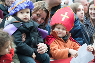 Aankomst Sinterklaas & Zwarte Piet @ Antwerpen, picture 45, photographed by Marc Ras - FrontView Magazine