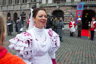 Aankomst Sinterklaas & Zwarte Piet @ Antwerpen, picture 53, photographed by Marc Ras - FrontView Magazine