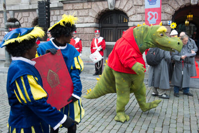 Aankomst Sinterklaas & Zwarte Piet @ Antwerpen, picture 56, photographed by Marc Ras - FrontView Magazine