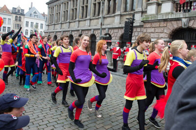 Aankomst Sinterklaas & Zwarte Piet @ Antwerpen, picture 62, photographed by Marc Ras - FrontView Magazine