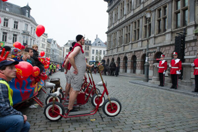 Aankomst Sinterklaas & Zwarte Piet @ Antwerpen, picture 65, photographed by Marc Ras - FrontView Magazine
