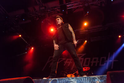 Papa Roach @ Distortion, foto 24, foto's door Dorien Goetschalckx - FrontView Magazine