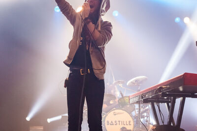 Bastille @ AB, foto 1, foto's door Dorien Goetschalckx - FrontView Magazine