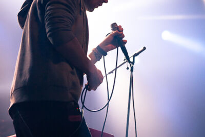 Bastille @ AB, foto 2, foto's door Dorien Goetschalckx - FrontView Magazine