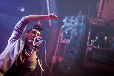 Bastille @ AB, foto 3, foto's door Dorien Goetschalckx - FrontView Magazine