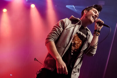 Bastille @ AB, foto 4, foto's door Dorien Goetschalckx - FrontView Magazine