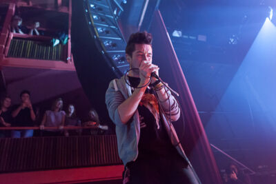 Bastille @ AB, foto 6, foto's door Dorien Goetschalckx - FrontView Magazine