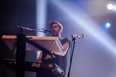 Bastille @ AB, foto 8, foto's door Dorien Goetschalckx - FrontView Magazine