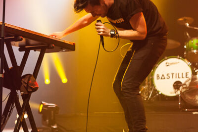 Bastille @ AB, foto 12, foto's door Dorien Goetschalckx - FrontView Magazine