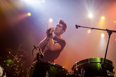 Bastille @ AB, foto 13, foto's door Dorien Goetschalckx - FrontView Magazine
