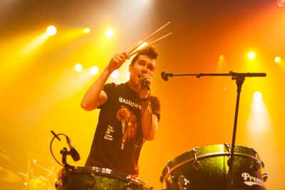 Bastille @ AB, foto 18, foto's door Dorien Goetschalckx - FrontView Magazine