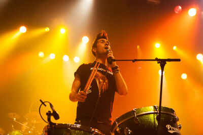 Bastille @ AB, foto 19, foto's door Dorien Goetschalckx - FrontView Magazine