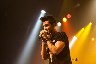 Bastille @ AB, foto 20, foto's door Dorien Goetschalckx - FrontView Magazine