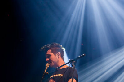 Bastille @ AB, foto 21, foto's door Dorien Goetschalckx - FrontView Magazine