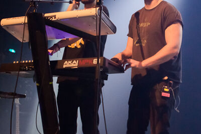 Bastille @ AB, foto 24, foto's door Dorien Goetschalckx - FrontView Magazine