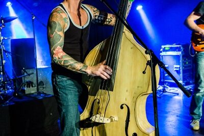 The Swampys @ Old School Rockabilly Psychosis Night Trix, picture 1, photographed by Edwin Houdevelt - FrontView Magazine