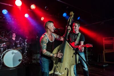 The Swampys @ Old School Rockabilly Psychosis Night Trix, picture 4, photographed by Edwin Houdevelt - FrontView Magazine