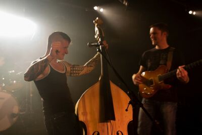 The Swampys @ Old School Rockabilly Psychosis Night Trix, picture 15, photographed by Edwin Houdevelt - FrontView Magazine