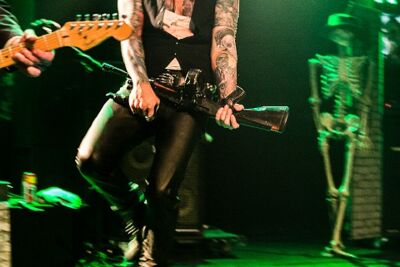 Banane Metalik @ Old School Rockabilly Psychosis Night Trix, picture 19, photographed by Edwin Houdevelt - FrontView Magazine