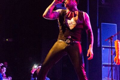 Banane Metalik @ Old School Rockabilly Psychosis Night Trix, picture 33, photographed by Edwin Houdevelt - FrontView Magazine