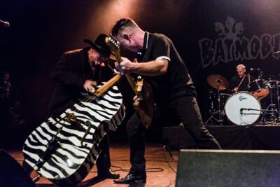 Batmobile @ Old School Rockabilly Psychosis Night Trix, picture 33, photographed by Edwin Houdevelt - FrontView Magazine