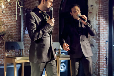 Il Divo @ Bowers & Wilkins, picture 2, photographed by Dorien Goetschalckx - FrontView Magazine