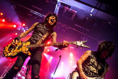 Black Veil Brides @ Trix, picture 5, photographed by Dorien Goetschalckx - FrontView Magazine
