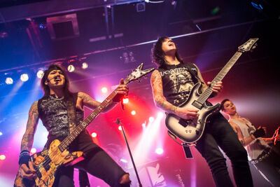 Black Veil Brides @ Trix, picture 6, photographed by Dorien Goetschalckx - FrontView Magazine