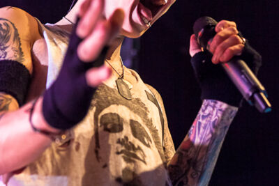 Black Veil Brides @ Trix, picture 7, photographed by Dorien Goetschalckx - FrontView Magazine