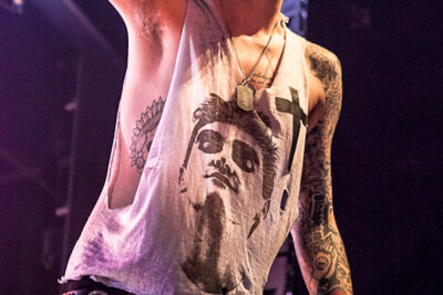 Black Veil Brides @ Trix, picture 8, photographed by Dorien Goetschalckx - FrontView Magazine