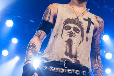 Black Veil Brides @ Trix, picture 15, photographed by Dorien Goetschalckx - FrontView Magazine