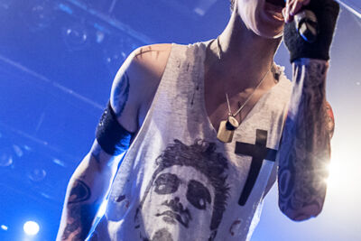 Black Veil Brides @ Trix, picture 16, photographed by Dorien Goetschalckx - FrontView Magazine