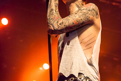 Black Veil Brides @ Trix, picture 21, photographed by Dorien Goetschalckx - FrontView Magazine