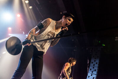 Black Veil Brides @ Trix, picture 26, photographed by Dorien Goetschalckx - FrontView Magazine