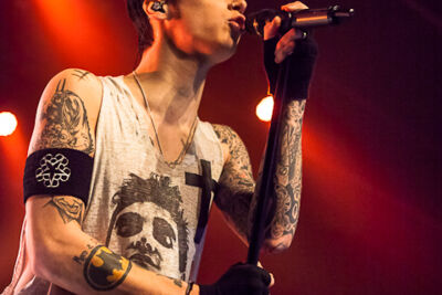 Black Veil Brides @ Trix, picture 29, photographed by Dorien Goetschalckx - FrontView Magazine