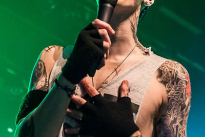 Black Veil Brides @ Trix, picture 32, photographed by Dorien Goetschalckx - FrontView Magazine