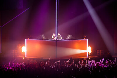 Dimitri Vegas & Like Mike @ Sportpaleis, picture 2, photographed by Jef Matthee - FrontView Magazine
