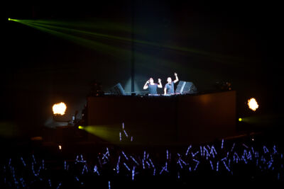 Dimitri Vegas & Like Mike @ Sportpaleis, picture 3, photographed by Jef Matthee - FrontView Magazine