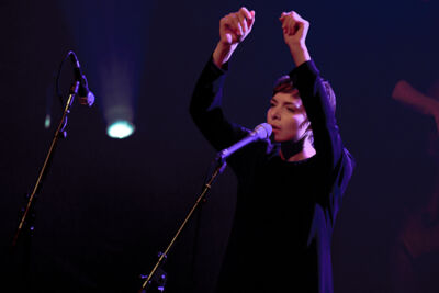 Melanie De Biasio @ AB Brussel, foto 3, foto's door Walter Grimm - FrontView Magazine